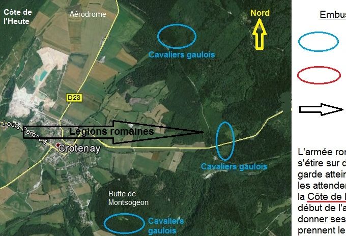 Embuscade gauloise de Crotenay
