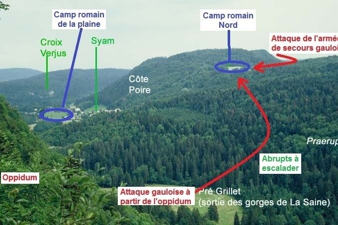 Pré Grillet et camp nord